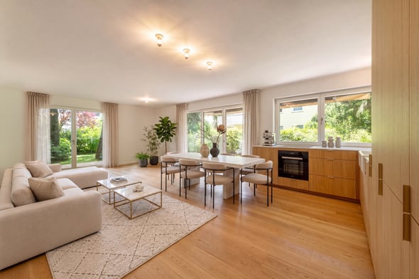 VM 5135 - Wohnen-Essen-Kochen 4 - KI-Staging